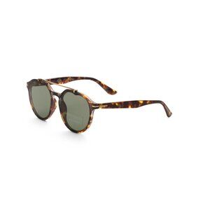 FRENCH CONNECTION tortoise Round Sunglasses